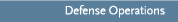 Defense Operations