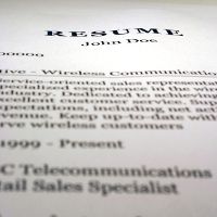 Resume Rules